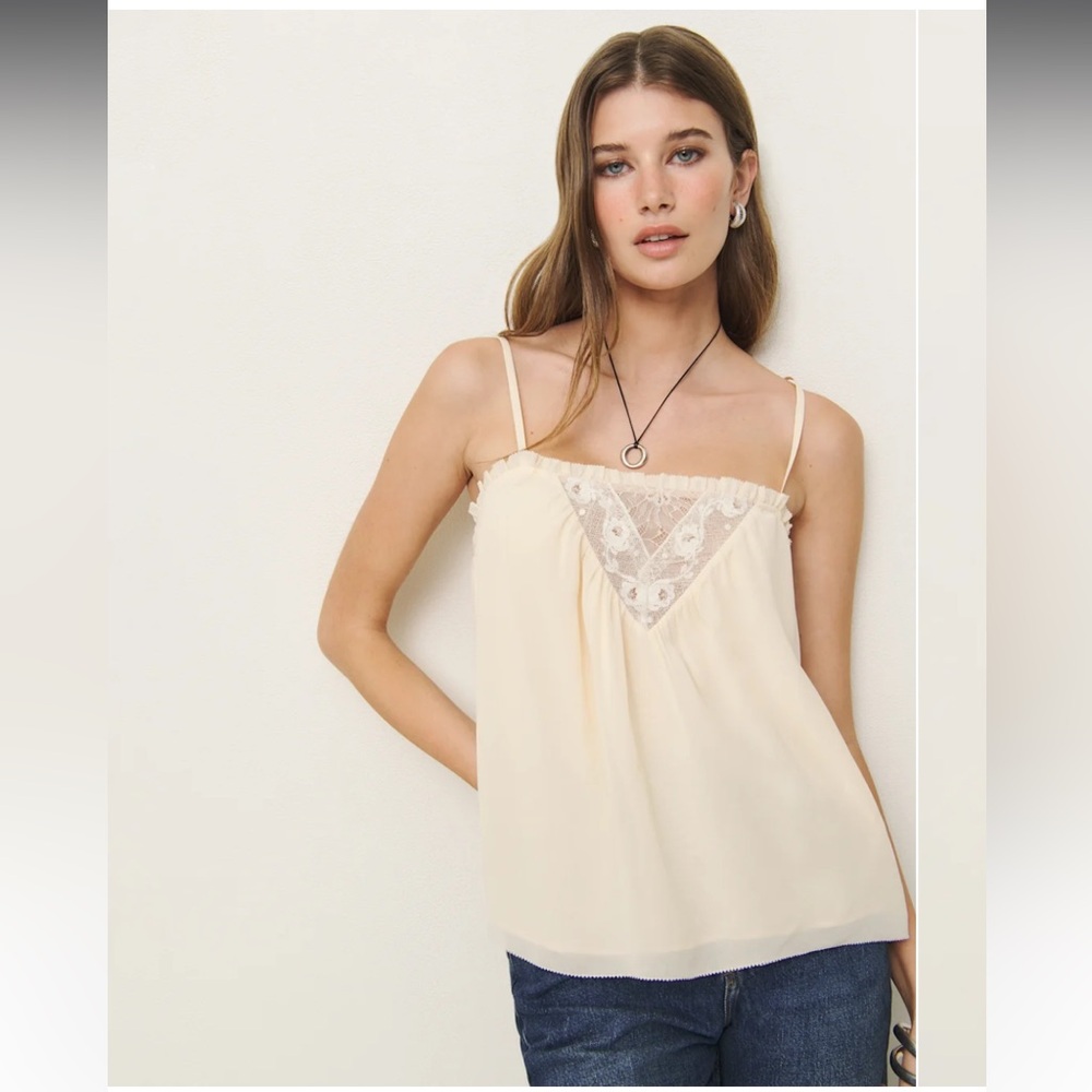 Reformation Annamarie top NWOT